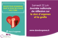 Journée nationale de réflexion sur le don d'organes et la greffe