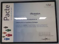 Participation avec mérite de l'équipe de réanimation de l'Hôpital Privé La Casamance au projet HAS PACTE