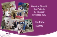 Belle réussite pour la Semaine Sécurité des Patients édition 2019 !