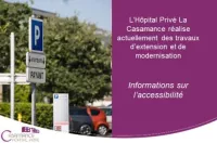 L'Hôpital Privé La Casamance se modernise : informations sur l'accessibilité durant les travaux
