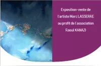 Exhibition-sale in aid of the Raoul KANAZI association
