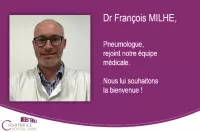 Dr François MILHE, Pneumologue