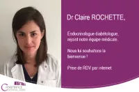 Dr Claire Rochette, endocrinologue diabétologue