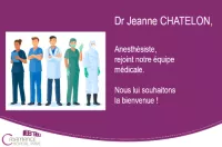 Dr Jeanne CHATELON, Anesthésiste (Polygone)