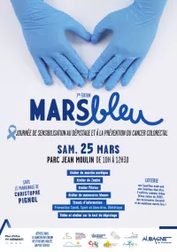Manifestation Mars Bleu 2023 en collaboration avec le CH et la mairie d'Aubagne