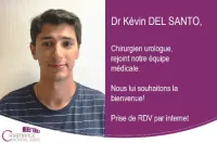 Dr Kévin DEL SANTO, chirurgien urologue