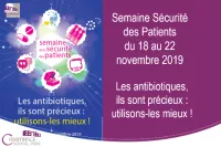 Semaine Sécurité des Patients du 18 au 22 novembre 2019