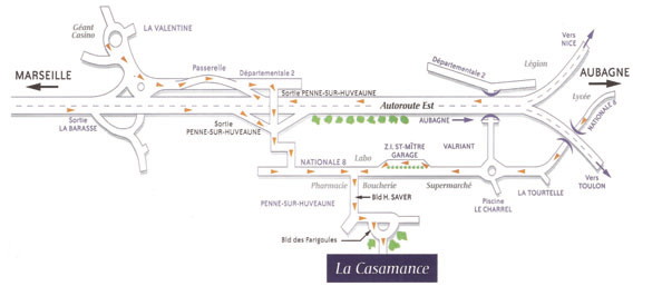 plan d'accès
